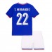 Prima Maglia Francia T. Hernandez 22 Euro 2024 Bambino